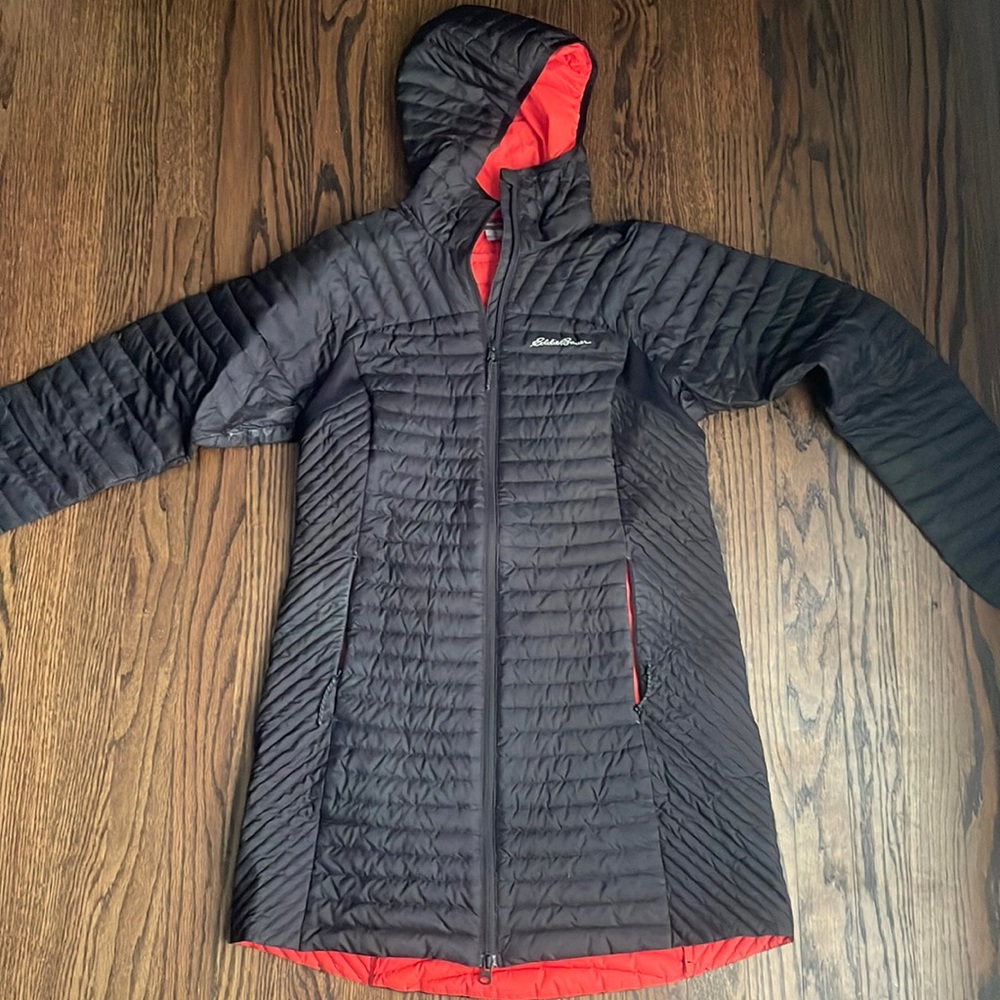 Eddie Bauer Long Black Coat